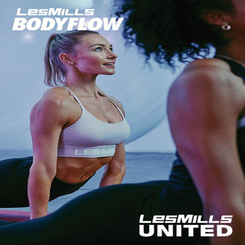 Les Mills BODY BALANCE UNITED DVD, CD, Notes BODYFLOW UNITED